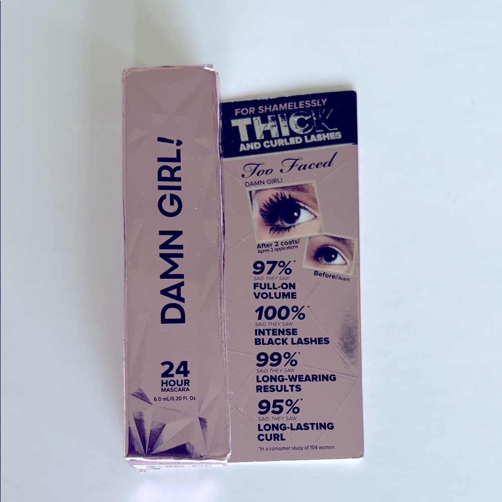 Too Faced Damn Girl! Mini Mascara - Black